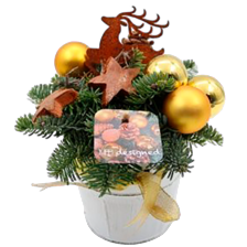 Kerstarrangementen €8,00